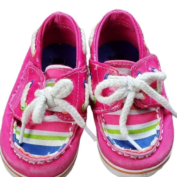 Sperry Topsider Pink & Gray Shoe Lot - Picture 1 of 8